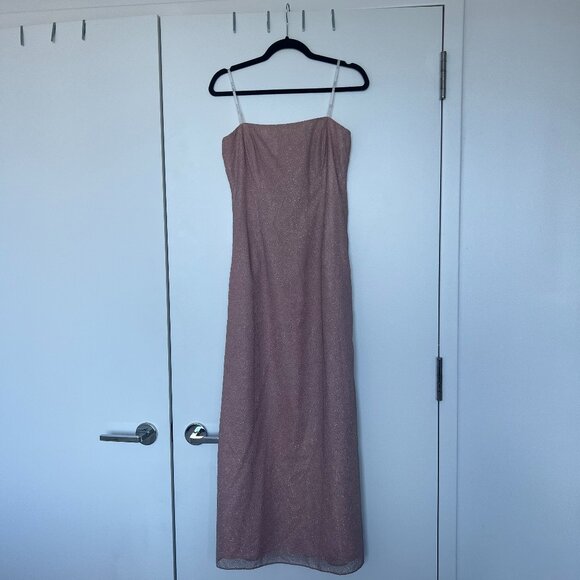 Laundry By Shelli Segal Dresses & Skirts - VINTAGE BABY PINK STRAPLESS DRESS LAUNDRY BY shelli segal GOWN